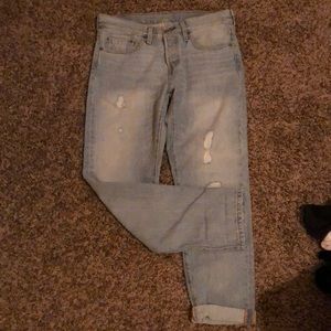 Levi’s 501 tapered jeans